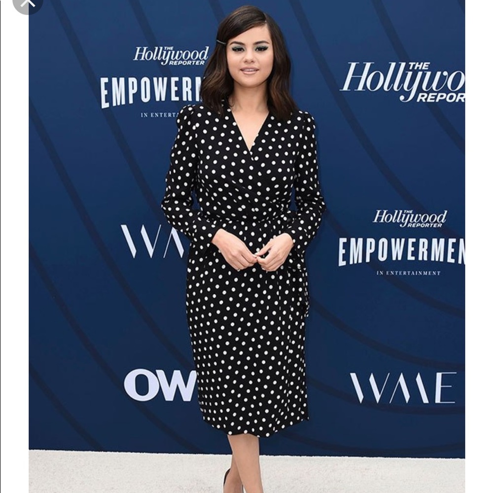 H&M polka dot dress